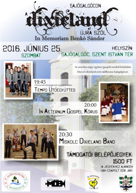 Újra szól a Dixieland!